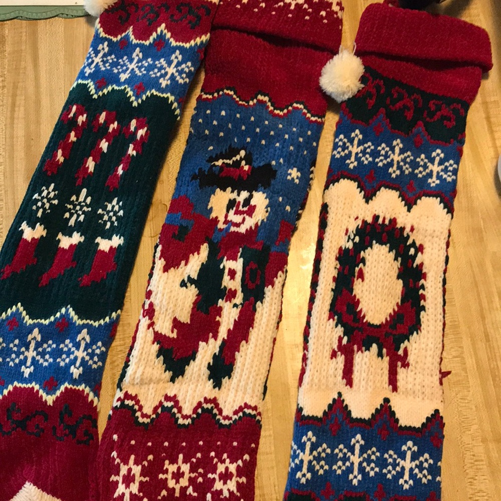 3 Extra Long Stockings